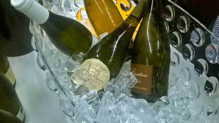 bottiglie vino champagne bianco